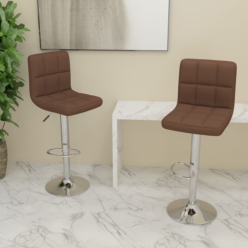 Scaune De Bar, 2 Buc., , Material Textil