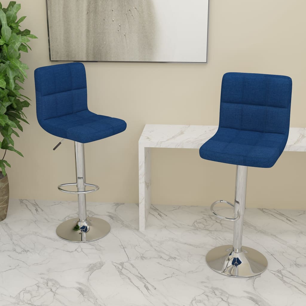 Scaune De Bar, 2 Buc., , Material Textil