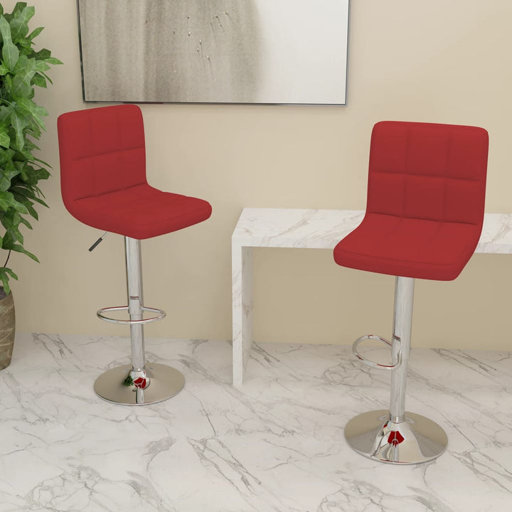 Scaune De Bar, 2 Buc., , Material Textil