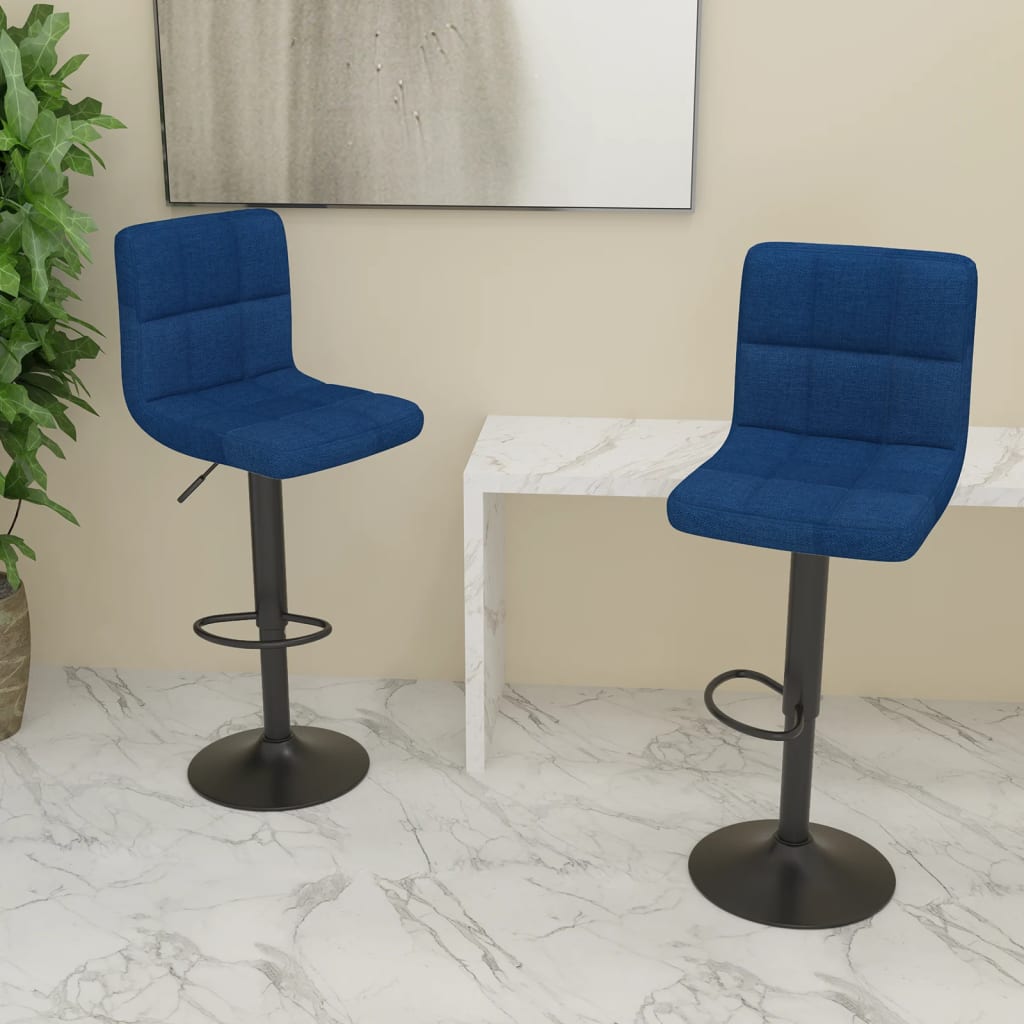Scaune De Bar, 2 Buc., , Material Textil