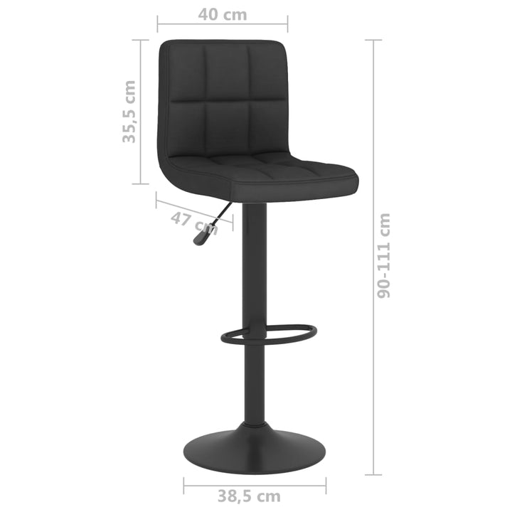 Scaune De Bar, 2 Buc., , Material Textil