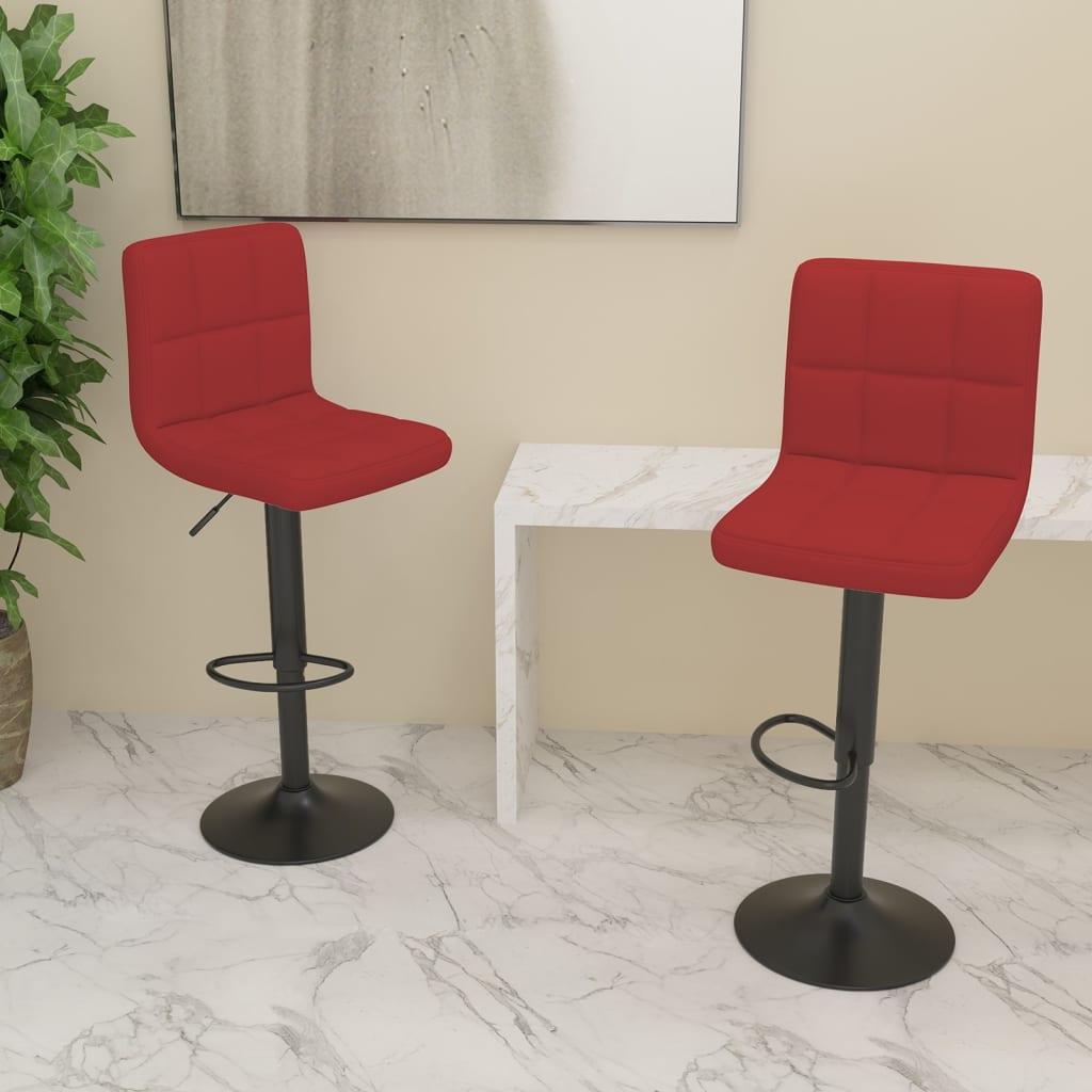 Scaune De Bar, 2 Buc., , Material Textil