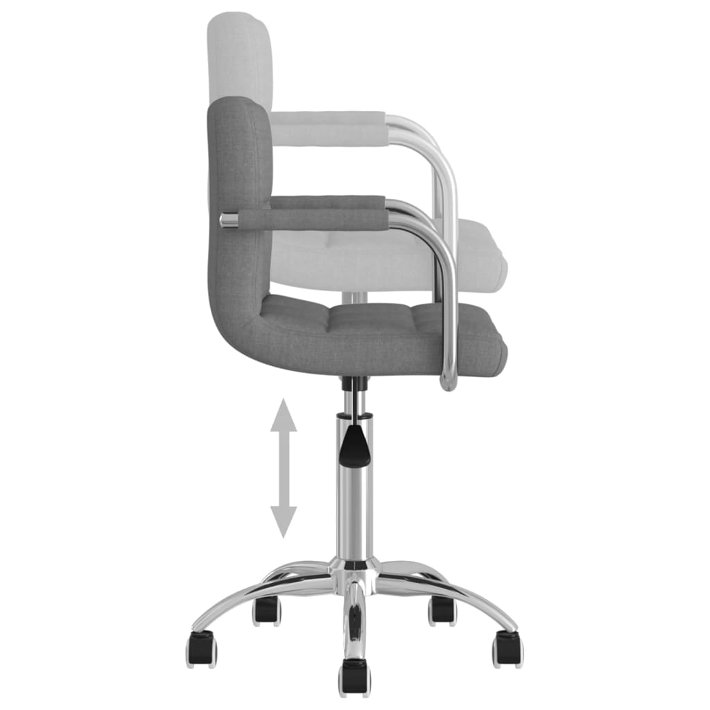 Scaun De Birou Pivotant, , Material Textil