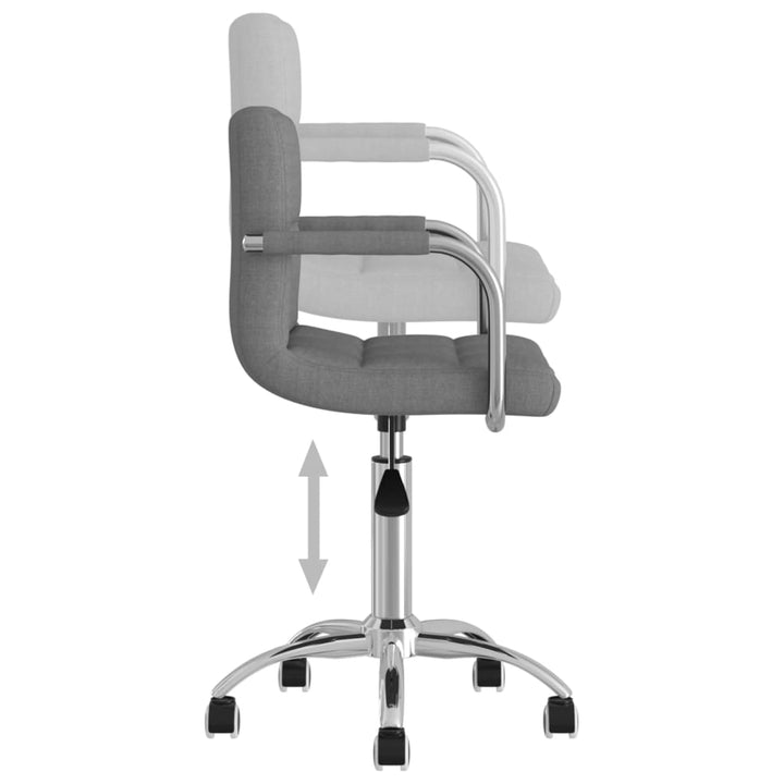 Scaun De Birou Pivotant, , Material Textil
