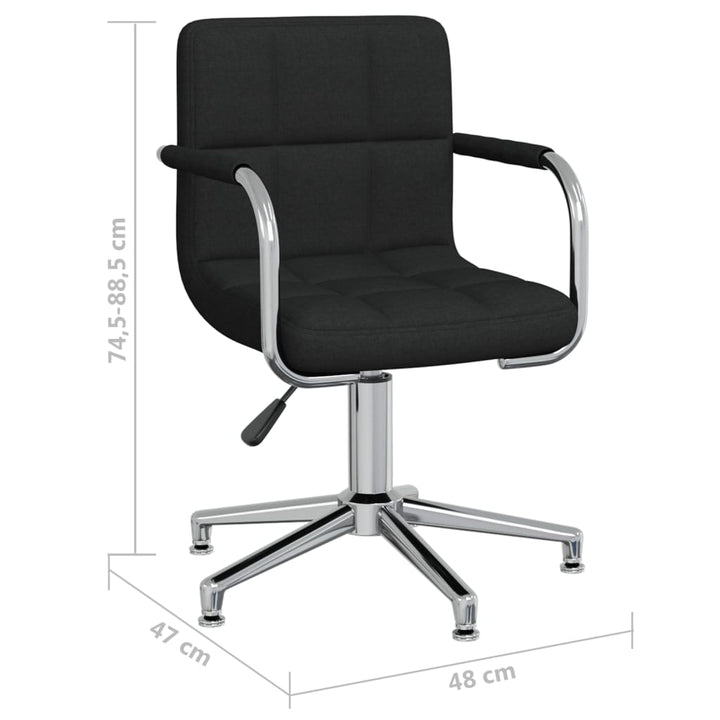 Scaun De Birou Pivotant, , Material Textil