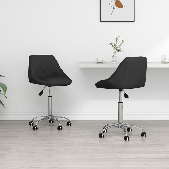Scaune De Bucătărie Pivotante, 4 Buc., , Piele Ecologică