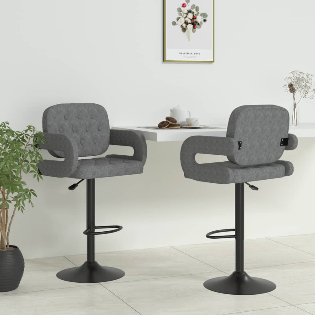 Scaune De Bar, 2 Buc., , Material Textil