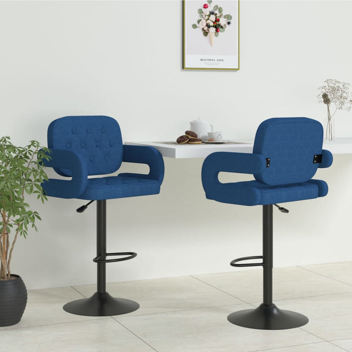 Scaune De Bar, 2 Buc., , Material Textil