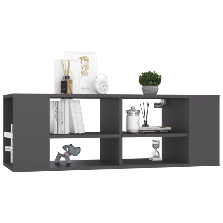 Dulap Tv Montat Pe Perete, , 102X35X35 Cm, Pal