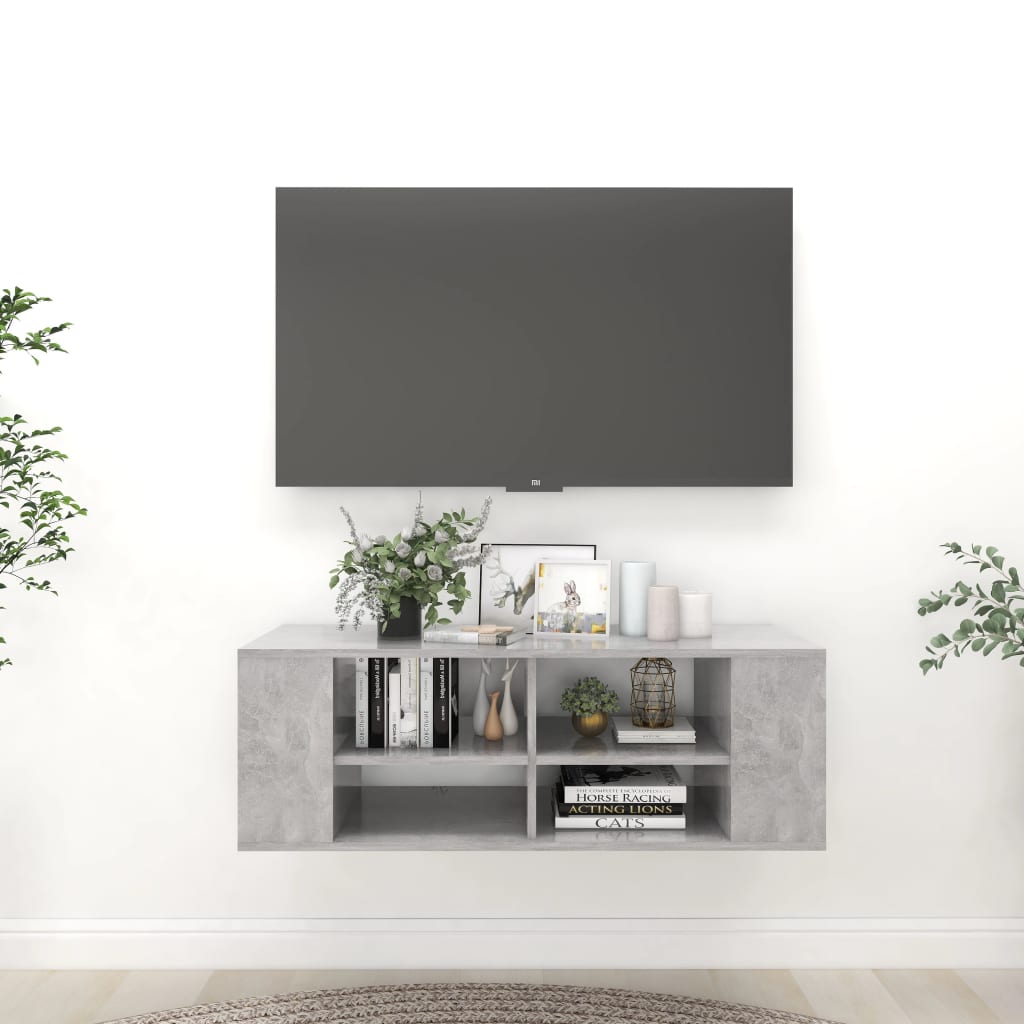 Dulap Tv Montat Pe Perete, , 102X35X35 Cm, Pal