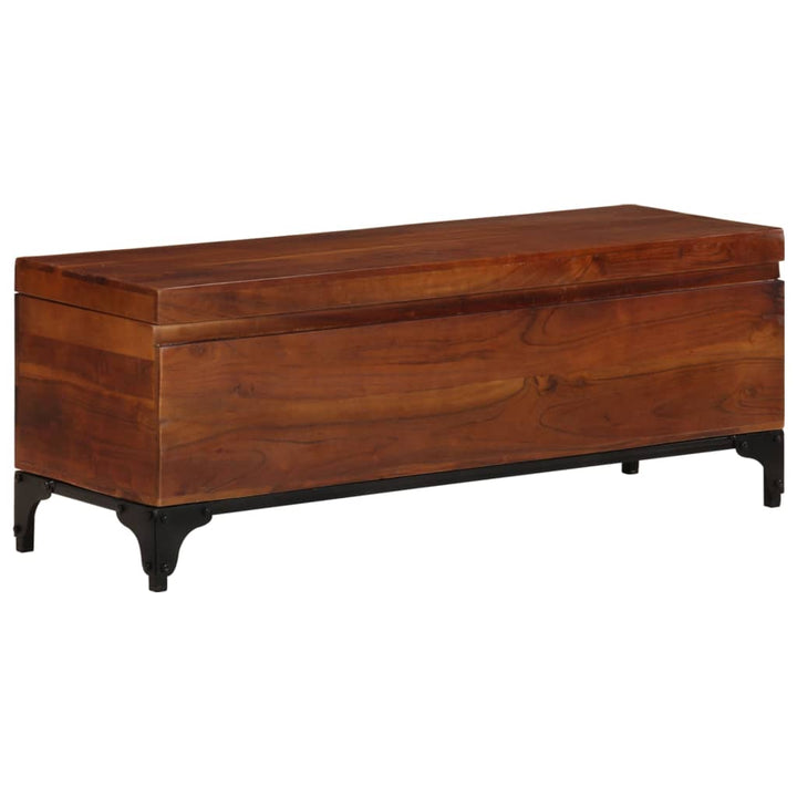 Cufăr De Depozitare, 110X35X41 Cm, Lemn Masiv De Acacia