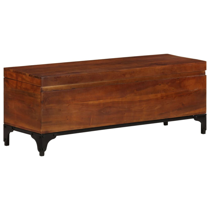 Cufăr De Depozitare, 110X35X41 Cm, Lemn Masiv De Acacia