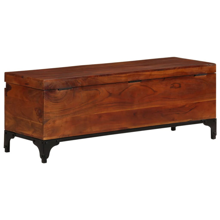 Cufăr De Depozitare, 110X35X41 Cm, Lemn Masiv De Acacia