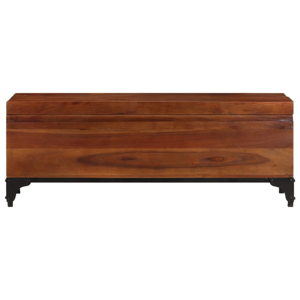 Cufăr De Depozitare, 110X35X41 Cm, Lemn Masiv De Acacia