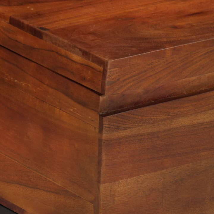 Cufăr De Depozitare, 110X35X41 Cm, Lemn Masiv De Acacia