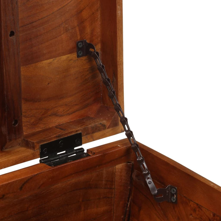 Cufăr De Depozitare, 110X35X41 Cm, Lemn Masiv De Acacia
