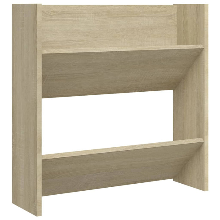 Pantofare De Perete, 4 Buc., , 60X18X Pal Stejar Sonoma