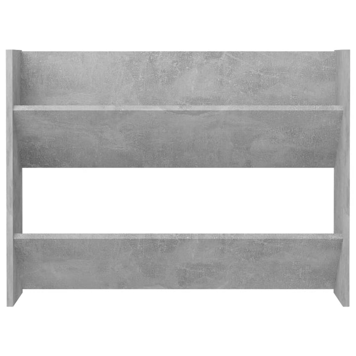 Pantofar De Perete, , 80X18X, Lemn Prelucrat Gri Beton