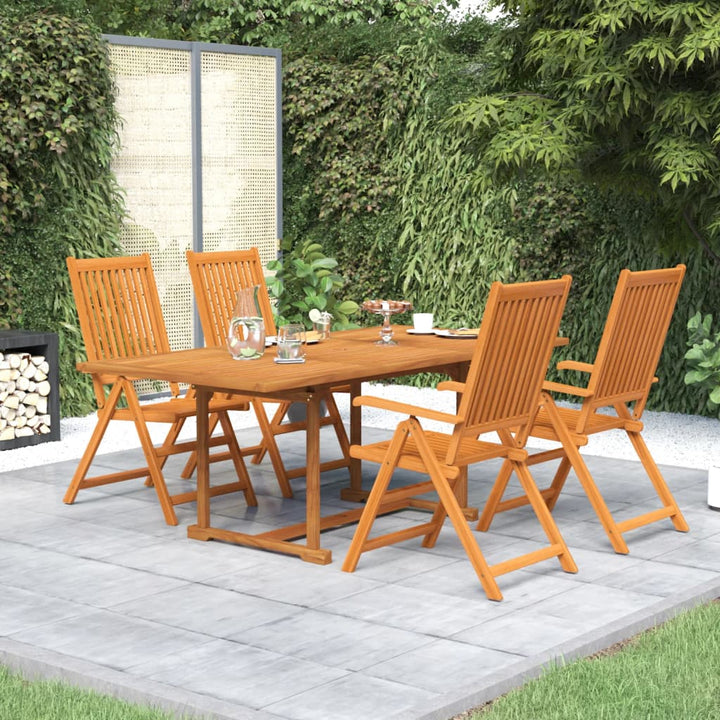 Set Mobilier De Exterior, 7 Piese, Lemn Masiv De Acacia