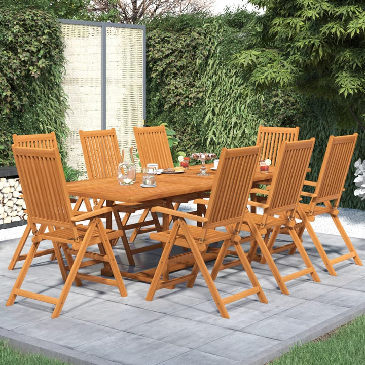 Set Mobilier De Grădină, 7 Piese, Lemn Masiv De Acacia