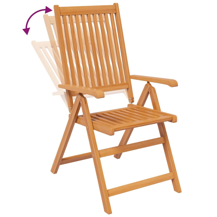 Set Mobilier De Grădină, 7 Piese, Lemn Masiv De Acacia