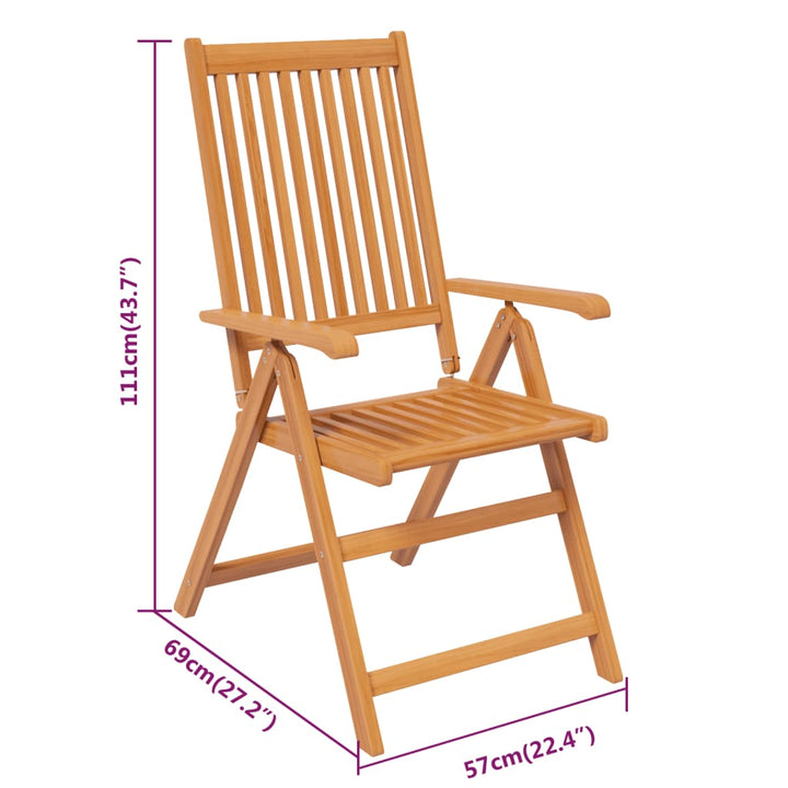 Set Mobilier De Grădină, 7 Piese, Lemn Masiv De Acacia