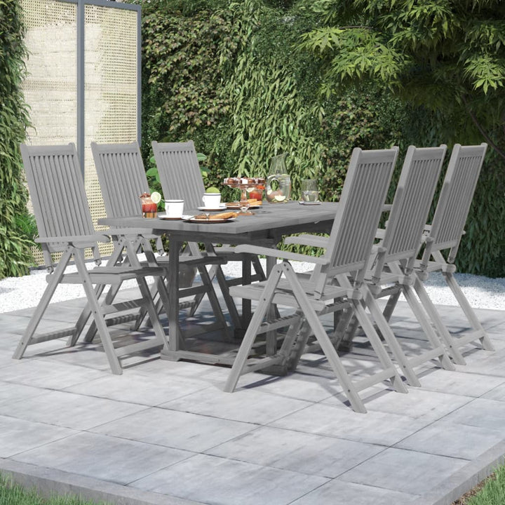 Set Mobilier De Grădină, 5 Piese, Lemn Masiv De Acacia