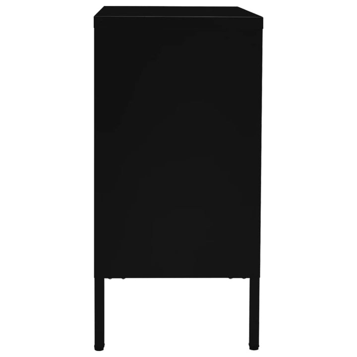 Servantă, , 75X35X70 Cm, Oțel Și Sticlă Securizată