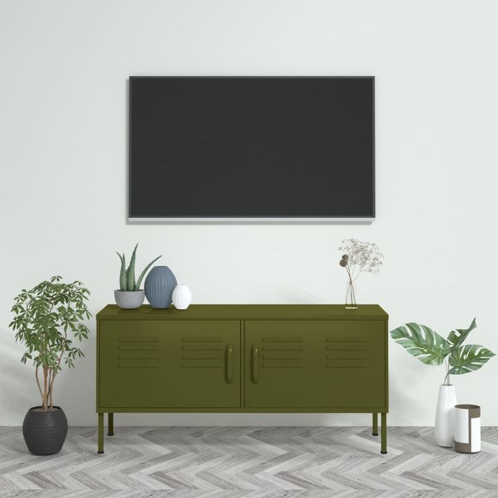 Dulap Tv, , 105X35X50 Cm, Oțel