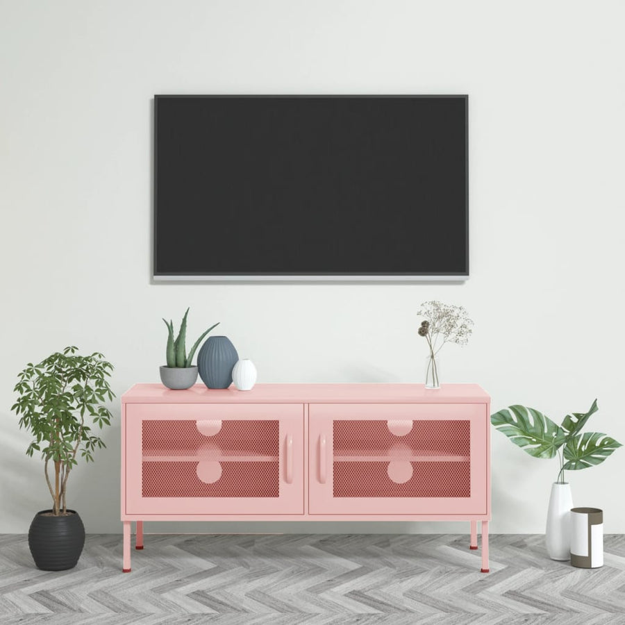 Comodă Tv, , 105X35X50 Cm, Oțel