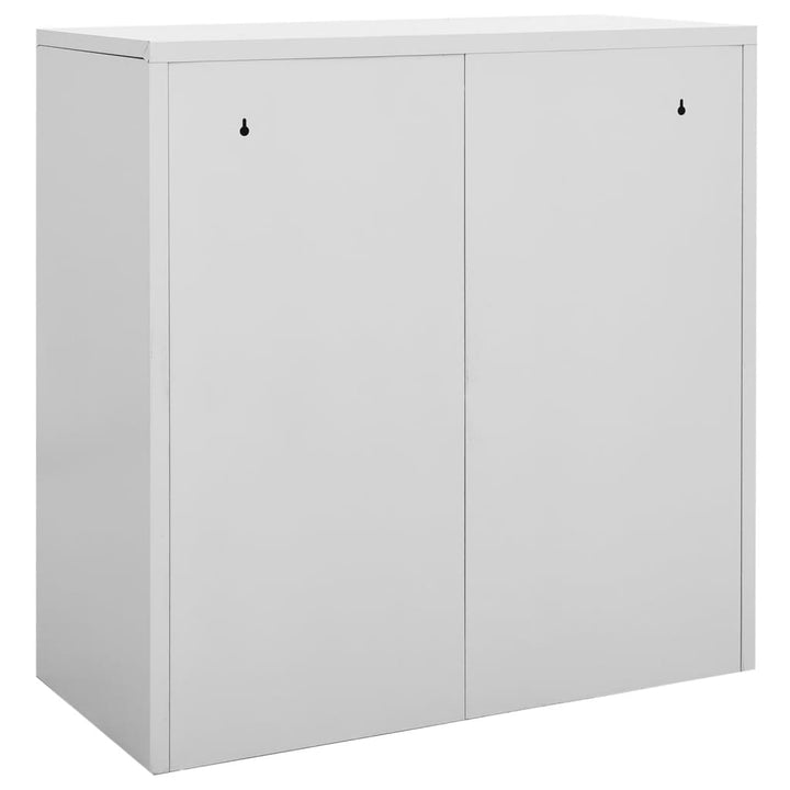 Dulap De Vestiar, , 90X45X92,5 Cm, Oțel Gri Deschis