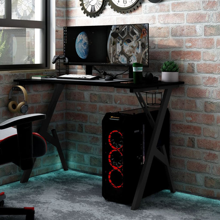 Birou De Gaming Cu Picioare În Formă De Y, ,