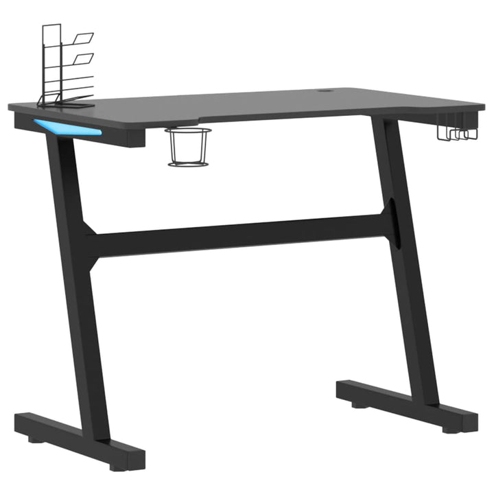 Birou De Gaming Led Cu Picioare În Formă De Z