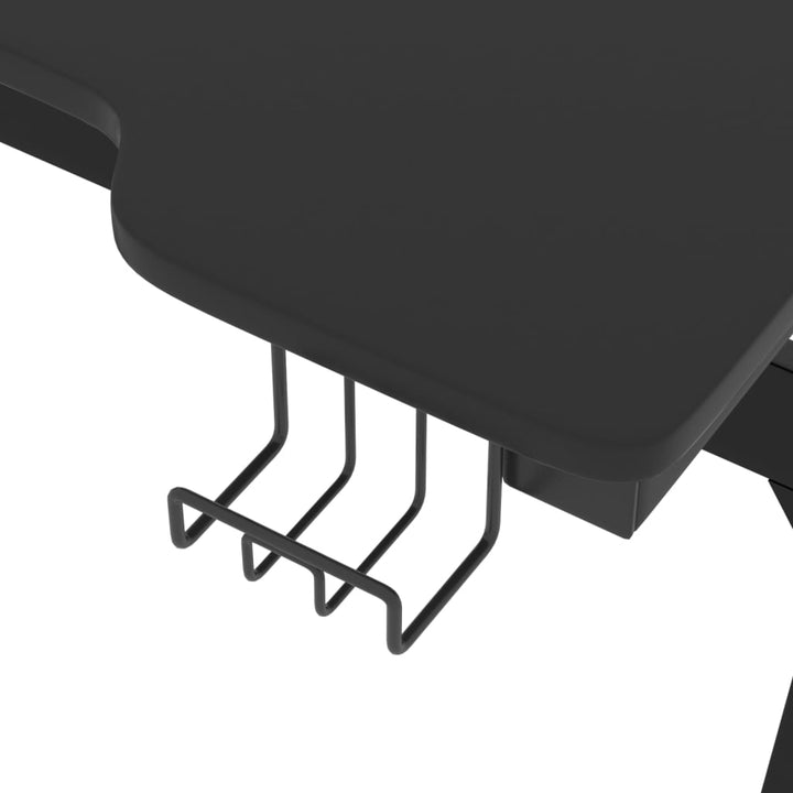 Birou De Gaming Led Cu Picioare În Formă De Z