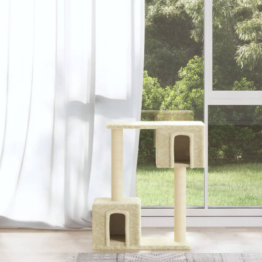 Ansamblu Pisici Cu Stâlpi Din Funie De Sisal, , 60 Cm