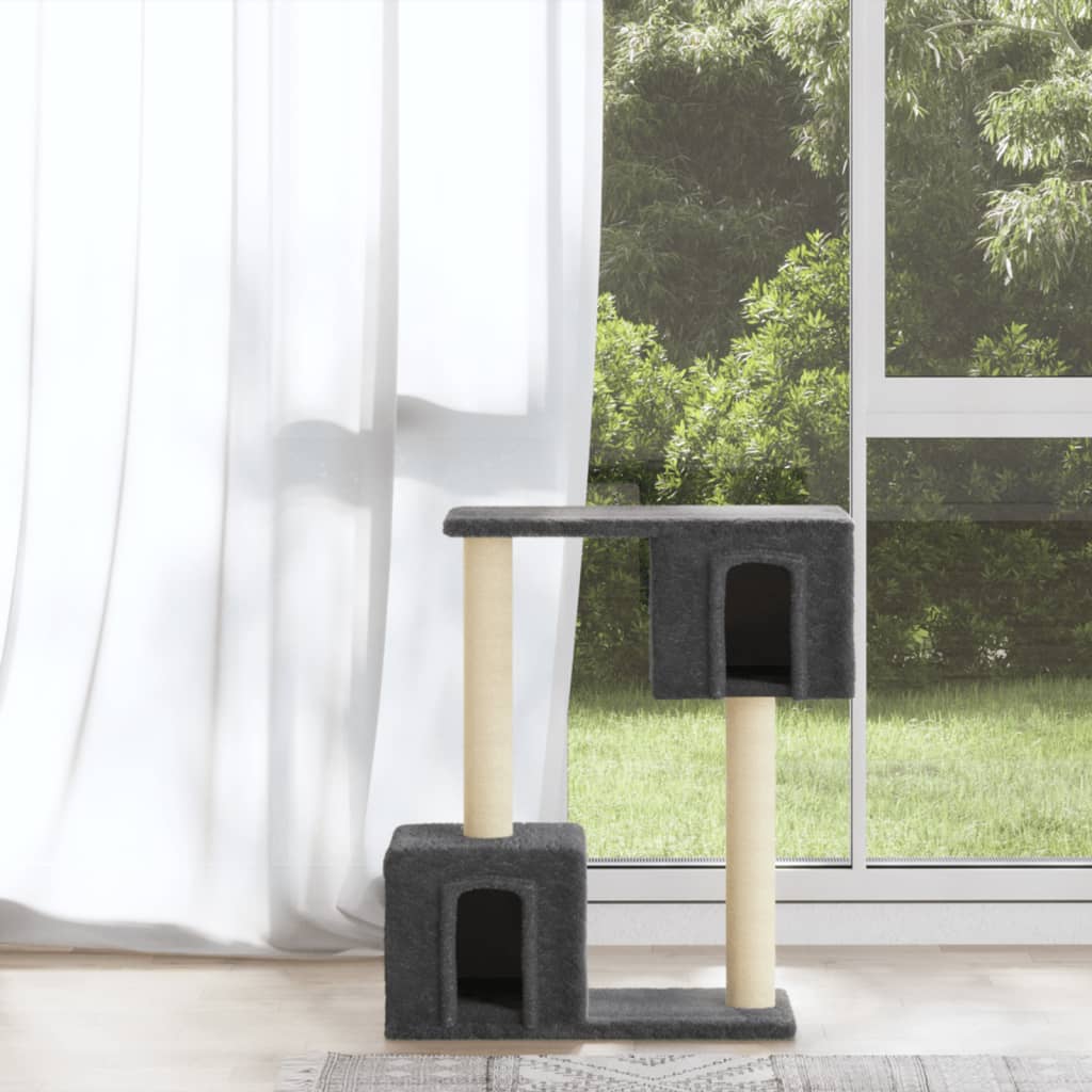 Ansamblu Pisici Cu Stâlpi Din Funie De Sisal, , 60 Cm