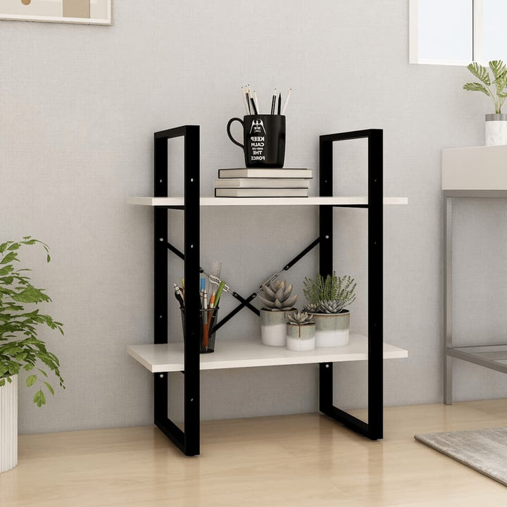 Bibliotecă Cu 4 Rafturi, , 60X30X, Masiv De Pin