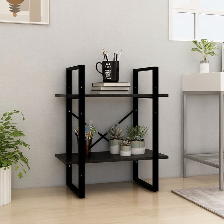 Bibliotecă Cu 4 Rafturi, , 60X30X, Masiv De Pin