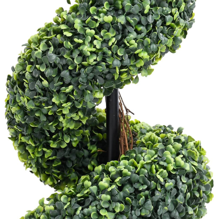Plantă Artificială De Cimișir Cu Ghiveci, Verde, 117Cm, Spirală