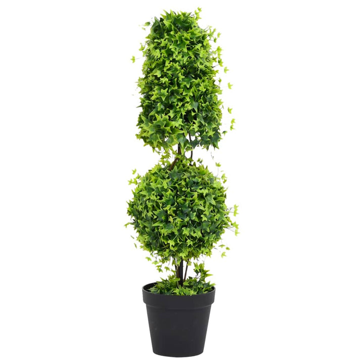 Plantă Artificială Cimișir Cu Ghiveci, Verde, 50Cm, Formă Minge