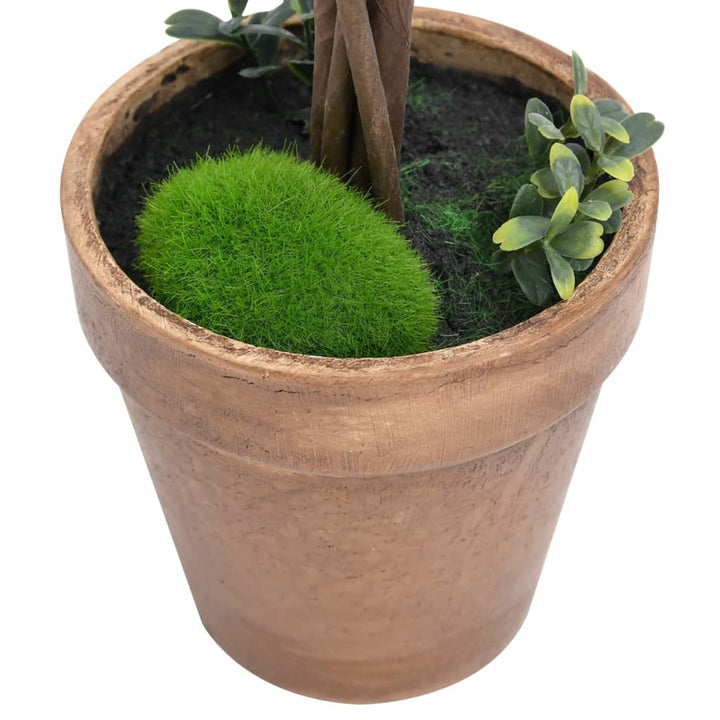 Plante Artificiale Cimișir Cu Ghiveci 2 Buc. Verde 56 Cm Minge