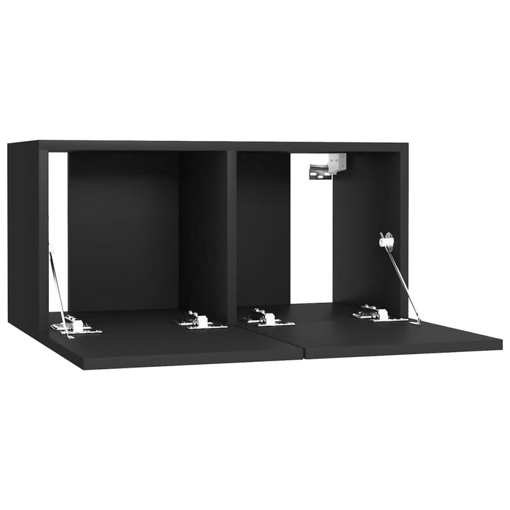 Dulapuri Tv, 4 Piese, , 60X30X30 Cm, Lemn Prelucrat
