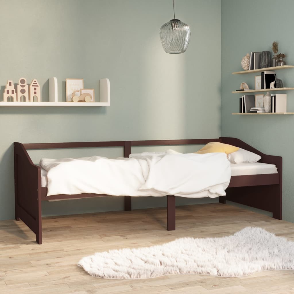 Pat De Zi Cu 3 Locuri, , 90X200 Cm, Lemn Masiv Pin