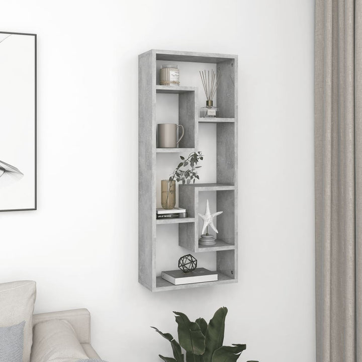 Raft De Perete, Stejar Maro, 36X16X90 Cm, Lemn Compozit