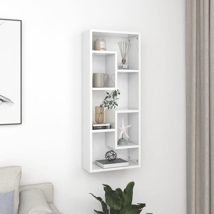 Raft De Perete, Stejar Maro, 36X16X90 Cm, Lemn Compozit
