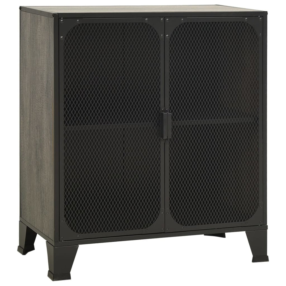 Dulap De Depozitare,,72X36X82Cm,Metal Și Mdf