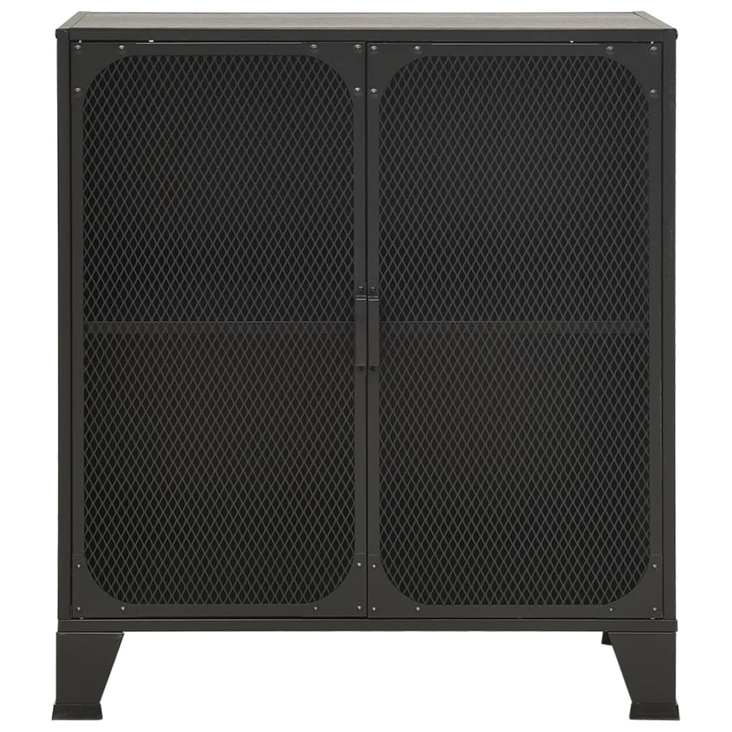 Dulap De Depozitare,,72X36X82Cm,Metal Și Mdf