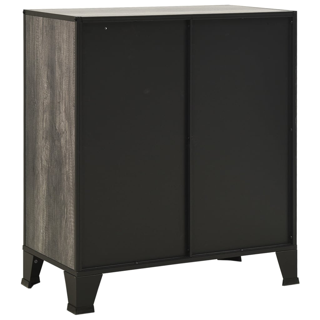 Dulap De Depozitare,,72X36X82Cm,Metal Și Mdf