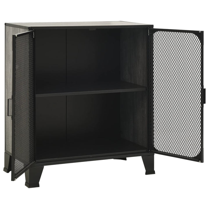 Dulap De Depozitare,,72X36X82Cm,Metal Și Mdf