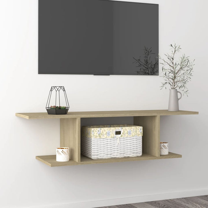 Dulap Tv Montat Pe Perete, , 103X30X26,5 Cm